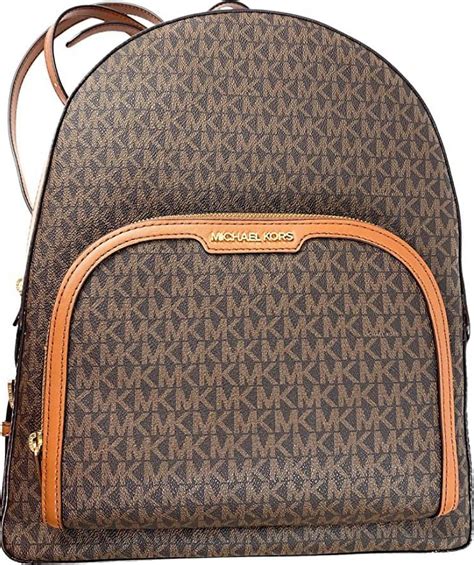 michael kors 35s2g8tb7b|Michael Kors Jaycee Medium Logo Bookbag, Women's Backpack .